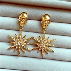 star earrings